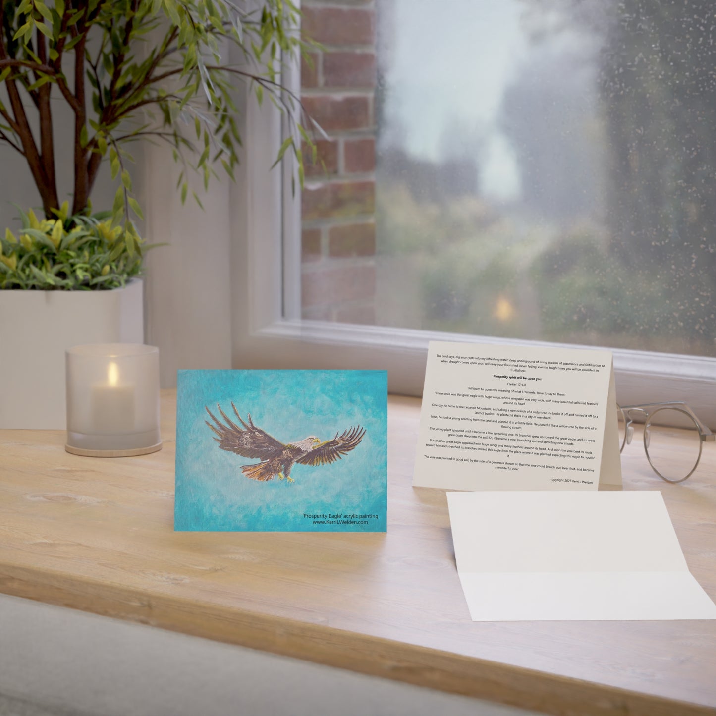 Prosperity Eagle Greeting Cards Ezekiel 17:3-8